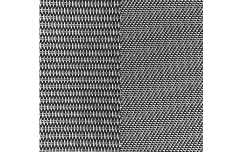 ?Metal wire woven dense mesh